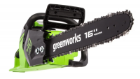 Цепная пила аккумуляторная Greenworks GD40CS18K4, 40V, АКБ 4 А*ч и ЗУ (2005807UB)