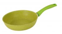 Сковорода 220мм с ручкой, АП линия "Trendy style" (lime) "Kukmara" 220tsl