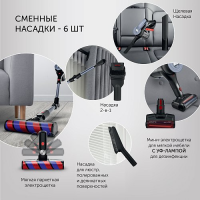 Пылесос портативный PVCS 7090 HandStickPRO Aqua (POLARIS), Жемчужно-серый