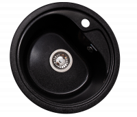 Мойка GranAlliance G-13 (d-440 мм) черная
