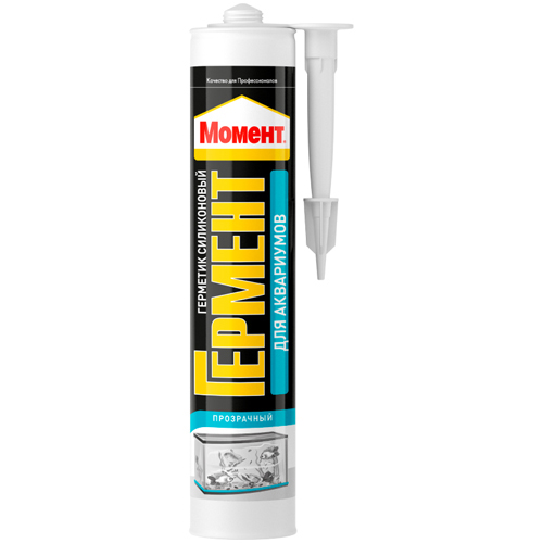 Germetik Silikonovyj Dlya Akvariumov Moment GERMENT (prozrachnyj), 280 ml_1