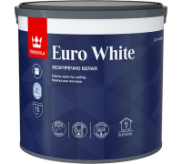 EURO WHITE  краска для потолка 9л.