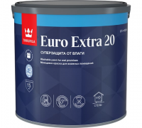 EURO 20 EXTRA  А краска для влажных помещений 2,7л.