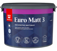 EURO MATT 3 А краска интерьерная 9 л.
