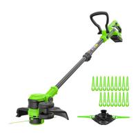 24В Триммер аккумуляторный Greenworks ST3002, 30 см, c 1хАКБ 2Ач и ЗУ