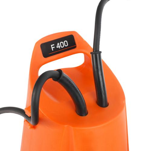 Nasos drenazhnyj PATRIOT F 400, d/gryaznoj vody, korpus - plastik, 400 Vt, 8000 l/chas_3