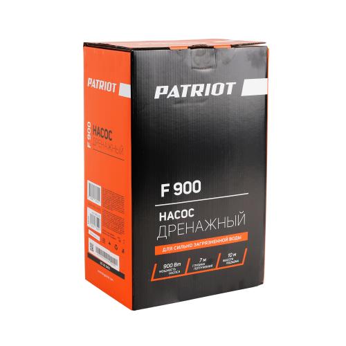 Nasos drenazhnyj PATRIOT F 900 d/gryazn.vody, korpus - plastik, 900 Vt, 14000 l/chas_4