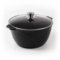 Кастрюля 10л АП Гранит black арт.410802
