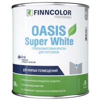 OASIS SUPER WHITE краска для потолков 0,9л.