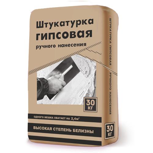 Gipsovaya shtukaturka ruchnogo naneseniya , 30 kg_1