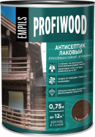 Антисептик лаковый атмосферостойкий алкидный PROFIWOOD палисандр (0,7кг.) (0735)