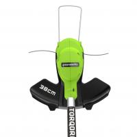 Триммер аккумуляторный Greenworks GD40LT, 40V 38 см, с 1хАКБ 4 Ач и ЗУ (2112207UB)