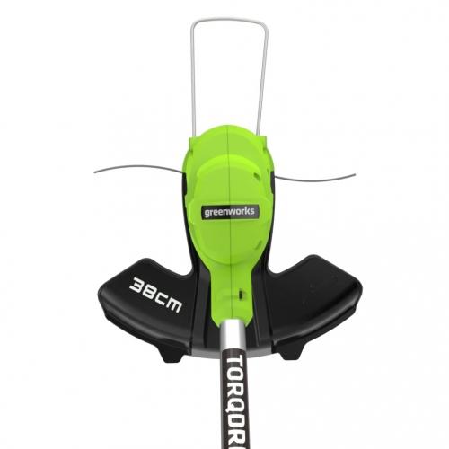 Trimmer akkumulyatornyj Greenworks GD40LT, 40V 38 sm, s 1hAKB 4 Ach i ZU (2112207UB)_2