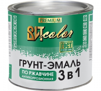 Грунт-эмаль по ржавчине ВИТ color (серая 1,8 кг  "ЦАРИЦЫНСКИЕ КРАСКИ")