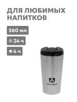 Термос питьевой вакуумный, бытовой, тм "Арктика", 360 мл, арт. 716-360B