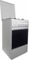 Газ. плита мод. ЛАДА NOVA RG 2427 W(4-х конф.мет.кр.эл.розж.подсв.еврогорелки.)(487)