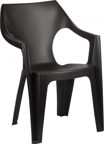 Kreslo plastikovoe Decorona DeForma 550x535x785mm teplyj oreh DC6287_1