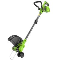 Триммер аккумуляторный Greenworks G40LT331, 40V, 33 см, с 1хАКБ 2Ач и ЗУ (2113507UA)