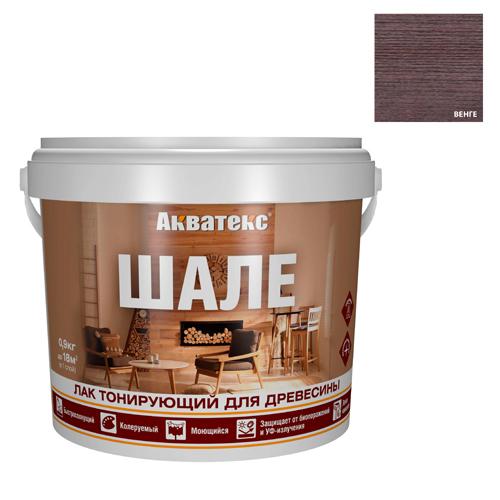 Akvateks SHALE lak toniruyuschij dlya drevesiny 0,9 kg (venge) (20687)_1