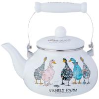 Чайник agness эмалированный серия "Family farm", 2,5 л 934-626