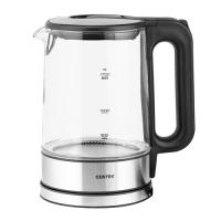 Чайник Centek CT-0032 стекло 1.7л, 2200Вт, Внутр.LED подсветка, Быстрое кипячение, Фильтр от накипи.