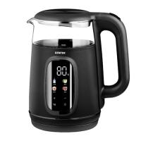 Чайник Centek CT-0052 Black 1,7л 2200Вт 2стенки Стекло LED-дисплей t:40/80/90/100 С Сенсор Подогрев