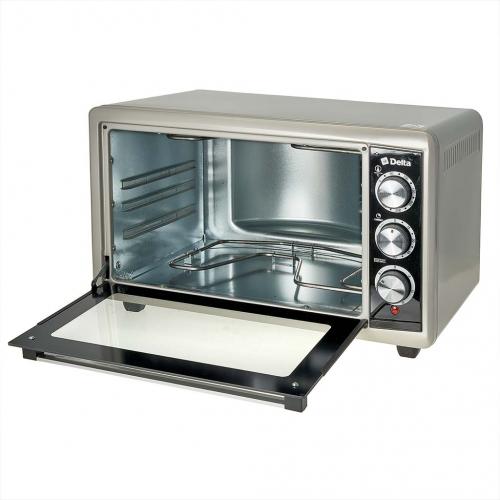Duhovka elektricheskaya Delta D-533 seraya, 1500Vt, 55l, konvektsiya_3
