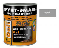 ГРУНТ-ЭМАЛЬ по ржавчине (2,0 л.) серый "Рогнеда" (20421)