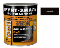 ГРУНТ-ЭМАЛЬ по ржавчине (2,0 л.) черный "Рогнеда" (20422)
