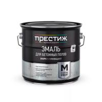 Эмаль для бетонных полов Престиж акриловая СЕРАЯ 3,5 кг