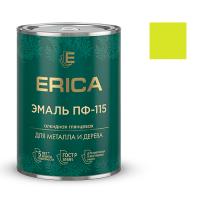 Эмаль ПФ-115 ERICA глянцевая лимон 0,8 кг