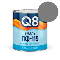 Эмаль ПФ-115 Formula Q8 серый 0.8 кг