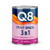 Грунт-эмаль по ржавчине Formula Q8 шоколадная 0,8 кг