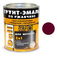 ГРУНТ-ЭМАЛЬ по ржавчине (2,0 л.) Винно-красный RAL 3005 "Рогнеда" (20485)