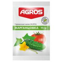 Марганцовка Agros (калия перманганат) 10гр/100