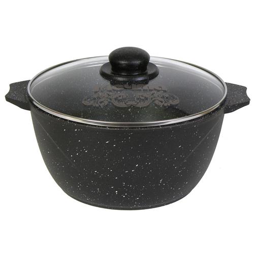 Kastryulya 6l AP Granit black art.46802_1