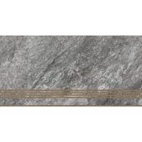 Керамогранит Global Tile Thor серый, ступень 300х600 (ST220VG)