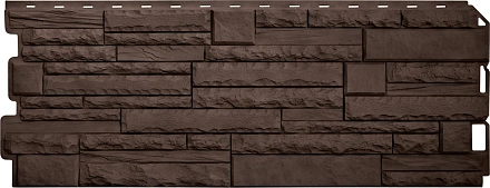 Panel kamen skalistyj (korichnevyj) EKO 1,1 h 0,43 m 