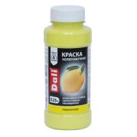 Краска колеровочная ЛИМОННЫЙ 0,25 л. "DALI"