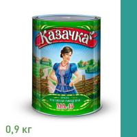 Краска МА-15 бирюзовая 0,9 кг. "КАЗАЧКА"