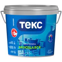 Краска В/Д МОЮЩАЯСЯ СУПЕРБЕЛАЯ 4,5л. "Профи" ТЕКС