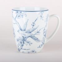 Кружка 340мл, Blue garden ZX2561-12M