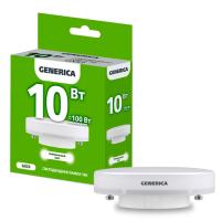 Лампа LED T80 таблетка 10Вт 230В 4000К GX53 GENERICA арт.LL-T80-10-230-40-GX53-G