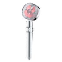 Лейка душевая TURBO, красный, с фильтром, пластик, 1/2", блистер (AGD 20.1115 red B) "ARGO"