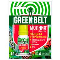 Молния Экстра Green Belt КЭ (защита от насекомых) (флакон 10мл) в пакете 350 штук 01-494