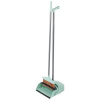 Набор для уборки BROOM: совок откидной и щетка (цвет зеленый) арт.109047