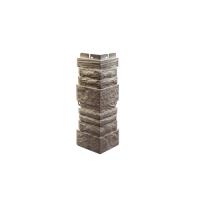 Наружный угол Камень Шотландский (Линвуд)  0,45x0.16м "АЛЬТА-ПРОФИЛЬ"