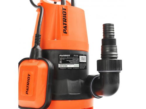 Nasos drenazhnyj PATRIOT F 800, dlya gryaznoj vody, 810 vt, 13000 l/ch_4