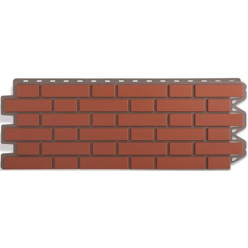 Panel kirpich klinkernyj (krasnyj) 1.22x0.44m 