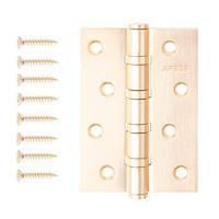 Петля врезная Apecs 100*70-B4-Steel-GMS